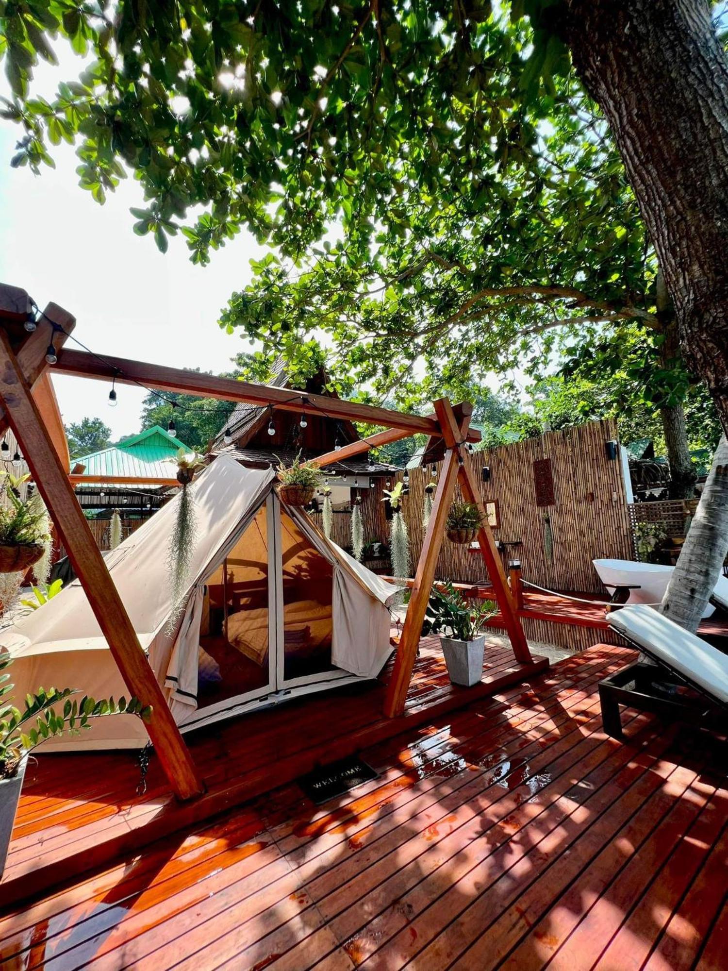 Natures Edge Beachfront Luxury Glamping كو تاو المظهر الخارجي الصورة
